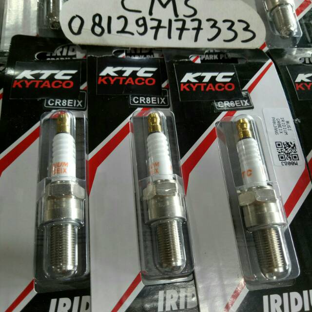 Busi iridium cbr 150, R 15 ,vixion ,satria fu KTC NGK