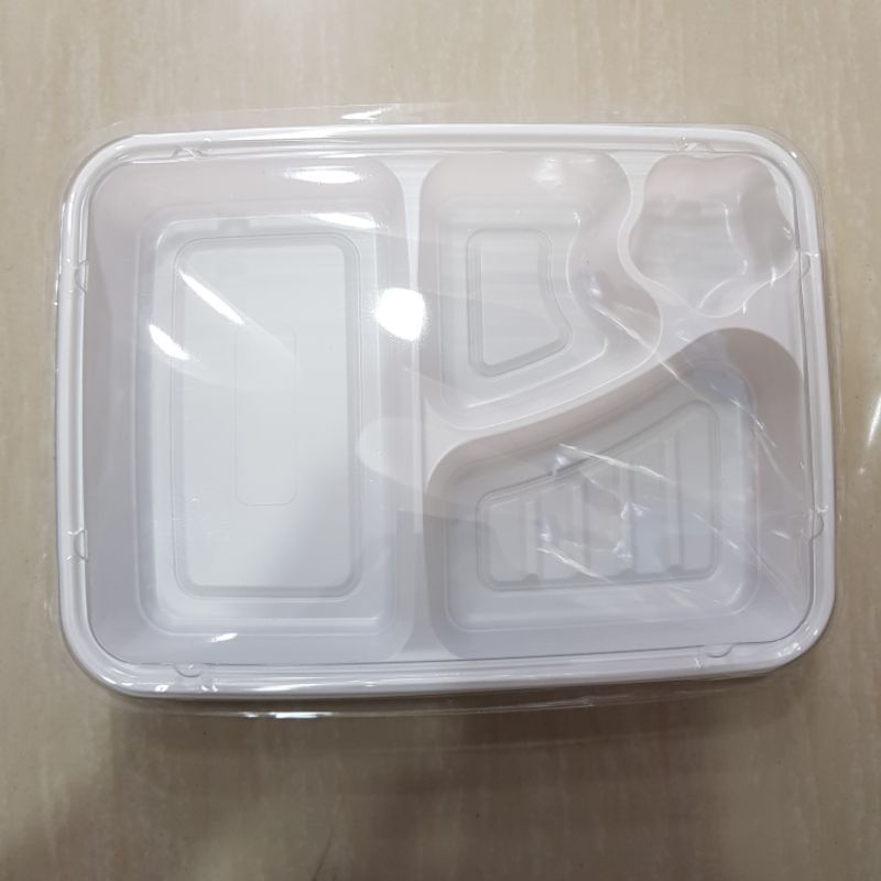 MIKA BENTO PUTIH SEKAT 4 (1pcs)