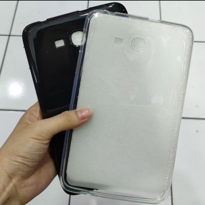 SAMSUNG Galaxy TAB 3 3V 3LITE Lite V T111 T116 T110 SM-T111 SM-T116 SM-T110 Case Silicon Softcase Ultrathin Casing Cover Jelly Silikon Soft Pelindung belakang Clear bening hitam tablet