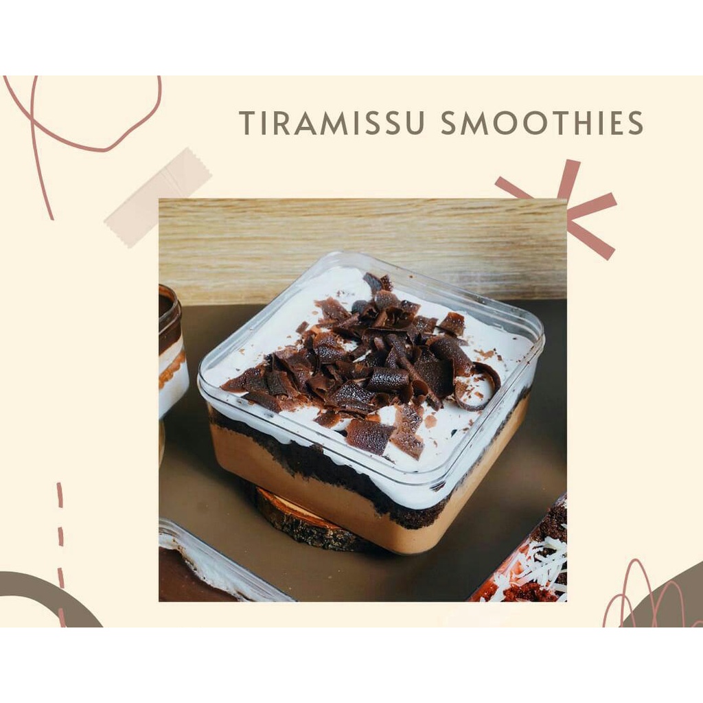 

TERMURAH DESSERT BOX TIRAMISU SMOOTIES/VARIANT TERBARU
