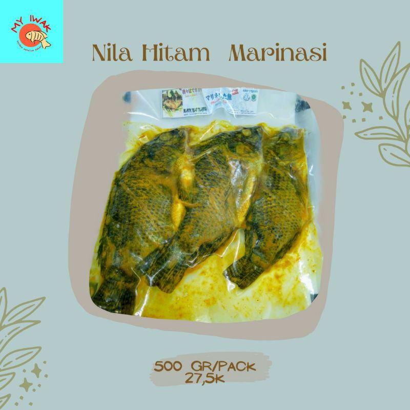 

Ikan Nila Hitam Marinasi Frozen