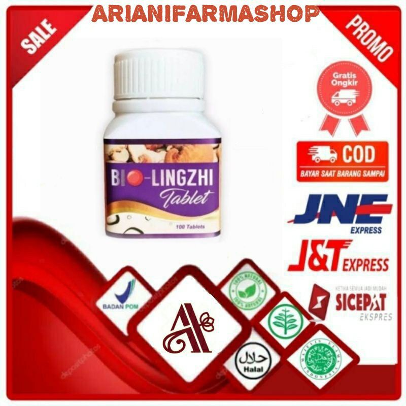 BIO LINGZHI ISI 60 TABLET 100% ASLI ORIGINAL READY STOCK UNTUK KESEHATAN