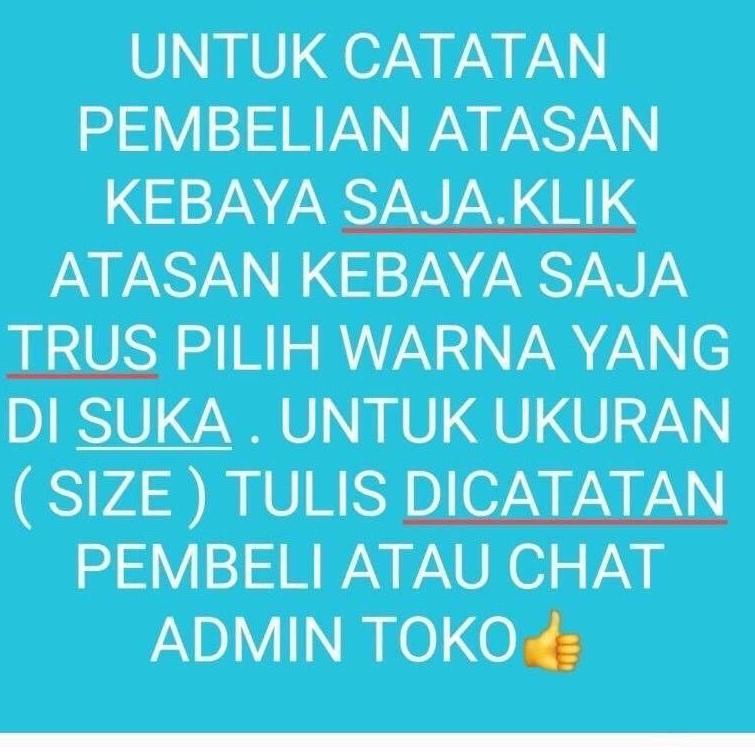 [TGS. 18565] Kebaya Aurora Lesti by Rasaqi Kebaya / Stelan Kebaya Wisuda/ Kebaya Kondangan / Kebaya 
