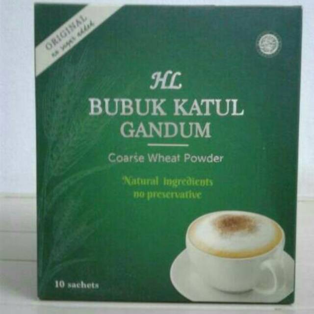 

BUBUK KATUL (SEREAL BEKATUL) GANDUM BOX KEMASAN PRAKTIS INSTAN SACHET