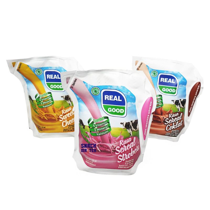 

Real Good UHT 125ml Pouch besar BIJIAN