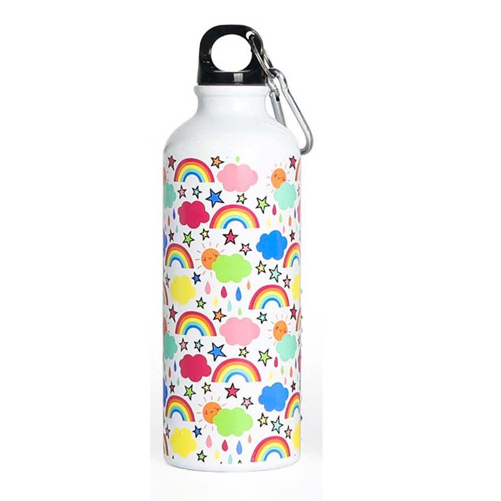 Solighter Botol Air Minum Bahan Aluminum Anti Bocor Dapat Berubah Warna Untuk Outdoor / Travel
