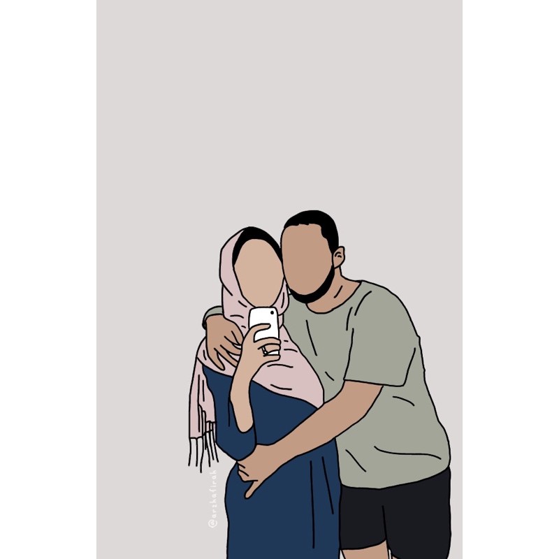 Jasa Ilustrasi - Ilustrasi Line Art