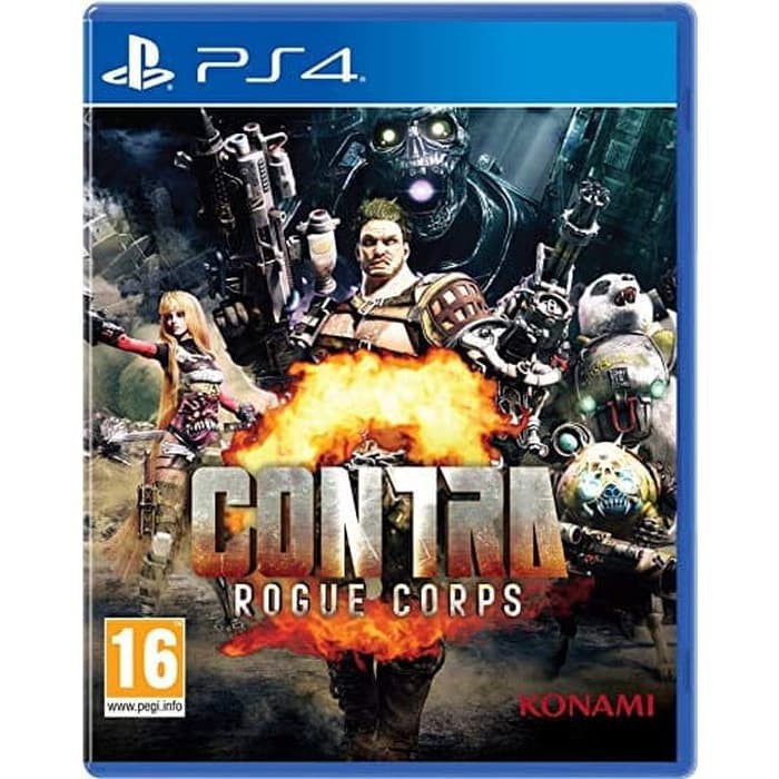 PS4 CONTRA: ROGUE CORPS CD GAME BD PS 4 Playstation 4 English