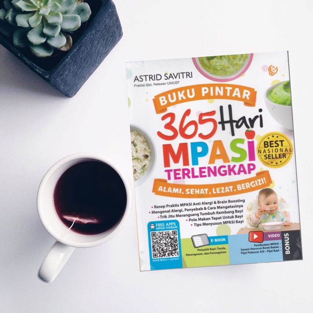 TERLARIS Buku Pintar MPASI Terlengkap 365 Hari
