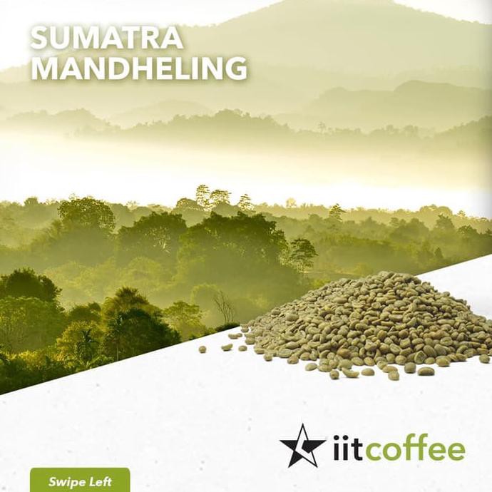 

Arabica Green Beans - Sumatra Mandheling 1Kg
