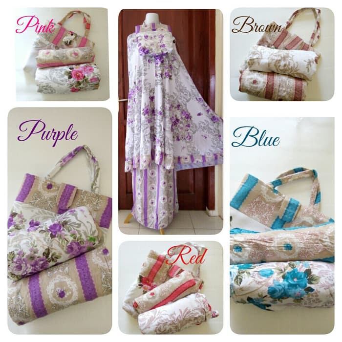 Murah Mukena Wanita Mukenadewasa Adem Mukenajumbo Mukenaadem Vz BR749  Bali Katun Rayon Shabby Chi