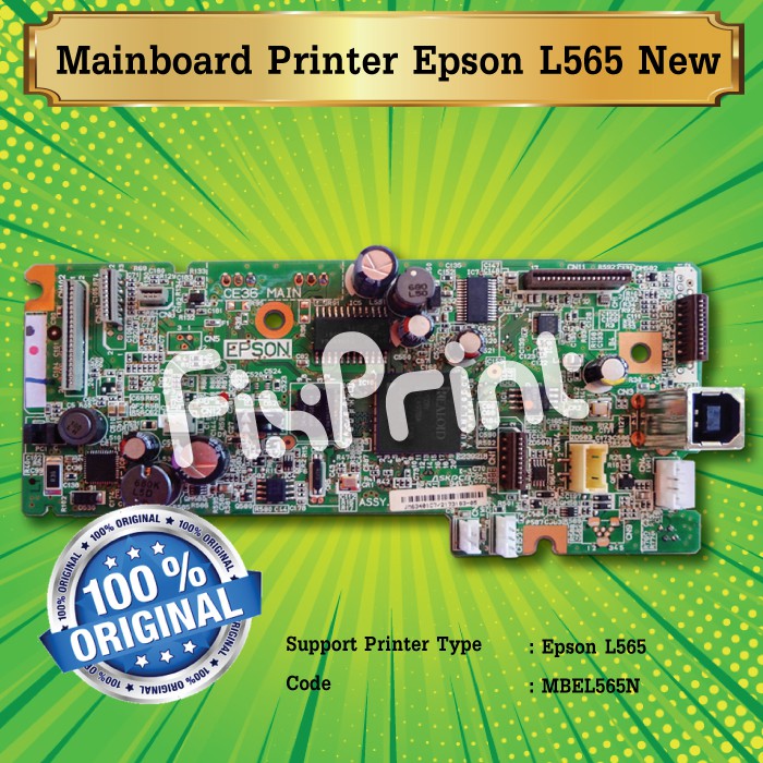 Board Printer Epson L565, Mainboard L565, Motherboard L565 Original, Part Number 2173183-05