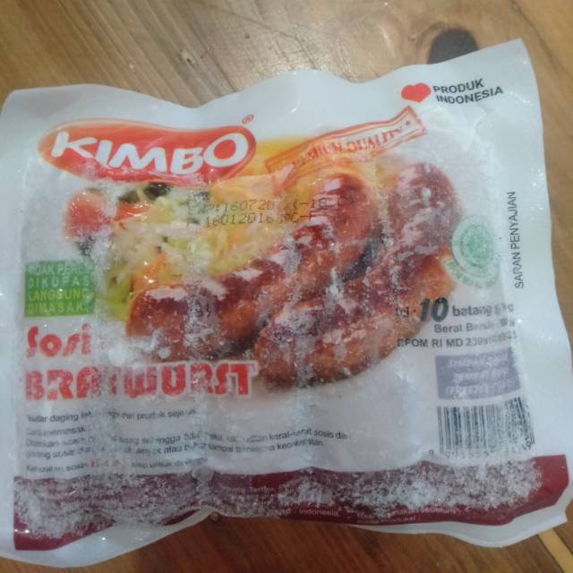 

Kimbao sosis bratwurst isi 10s 500 gr