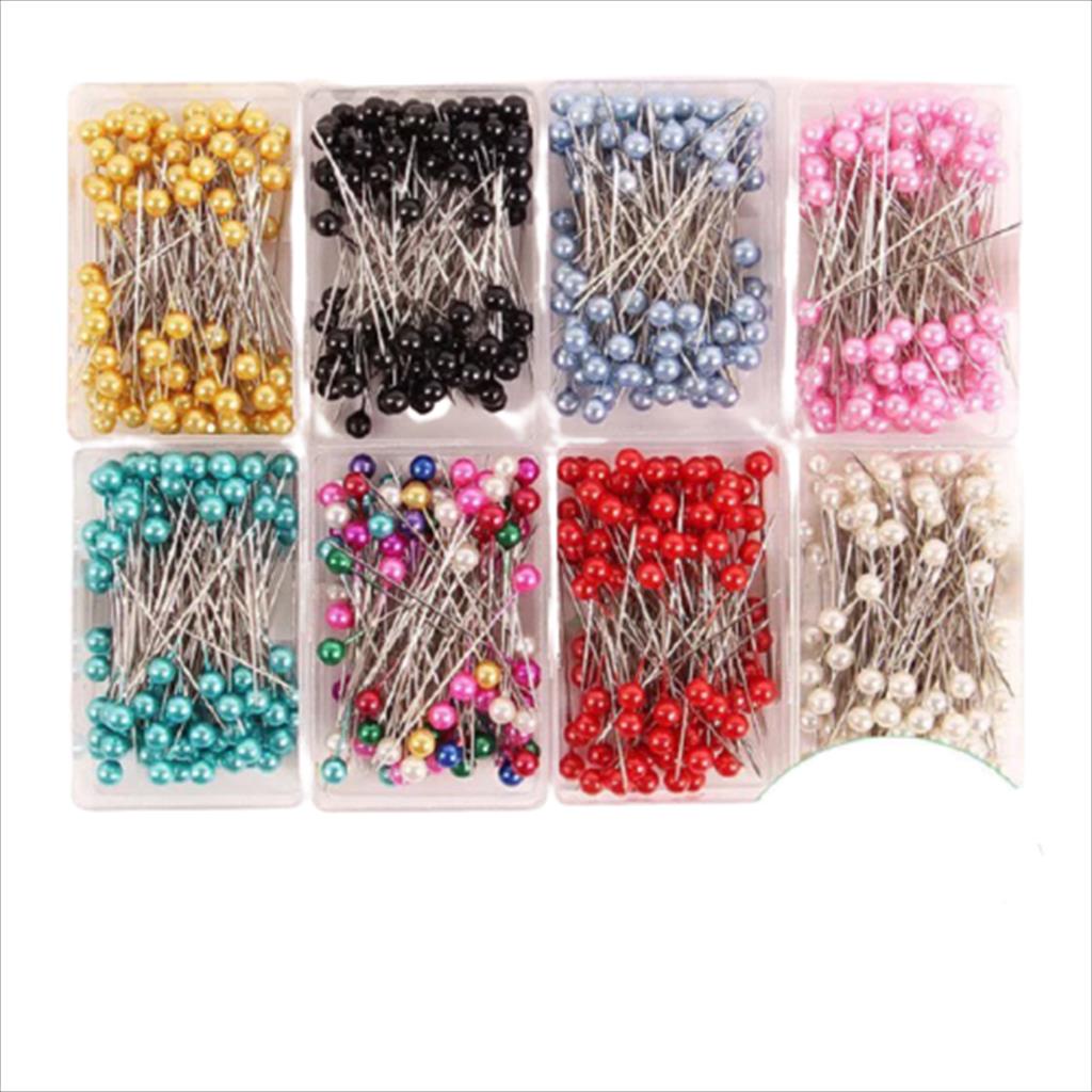 Jarum Pentul Hijab DressMaker Pins Anti Karat Per Box Mika Anti Karat