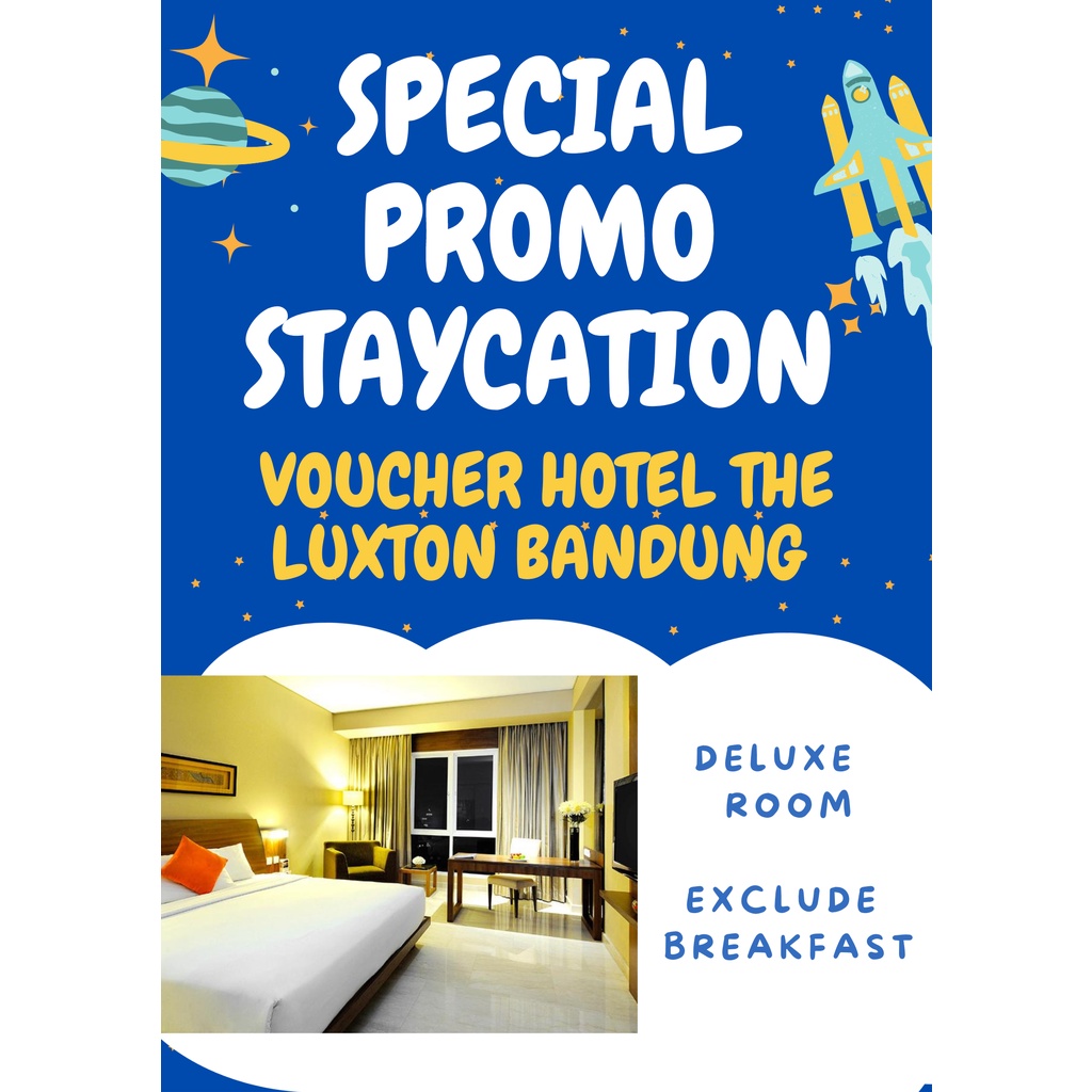 Jual SPECIAL PROMO STAYCATION !! VOUCHER HOTEL THE LUXTON BANDUNG ...