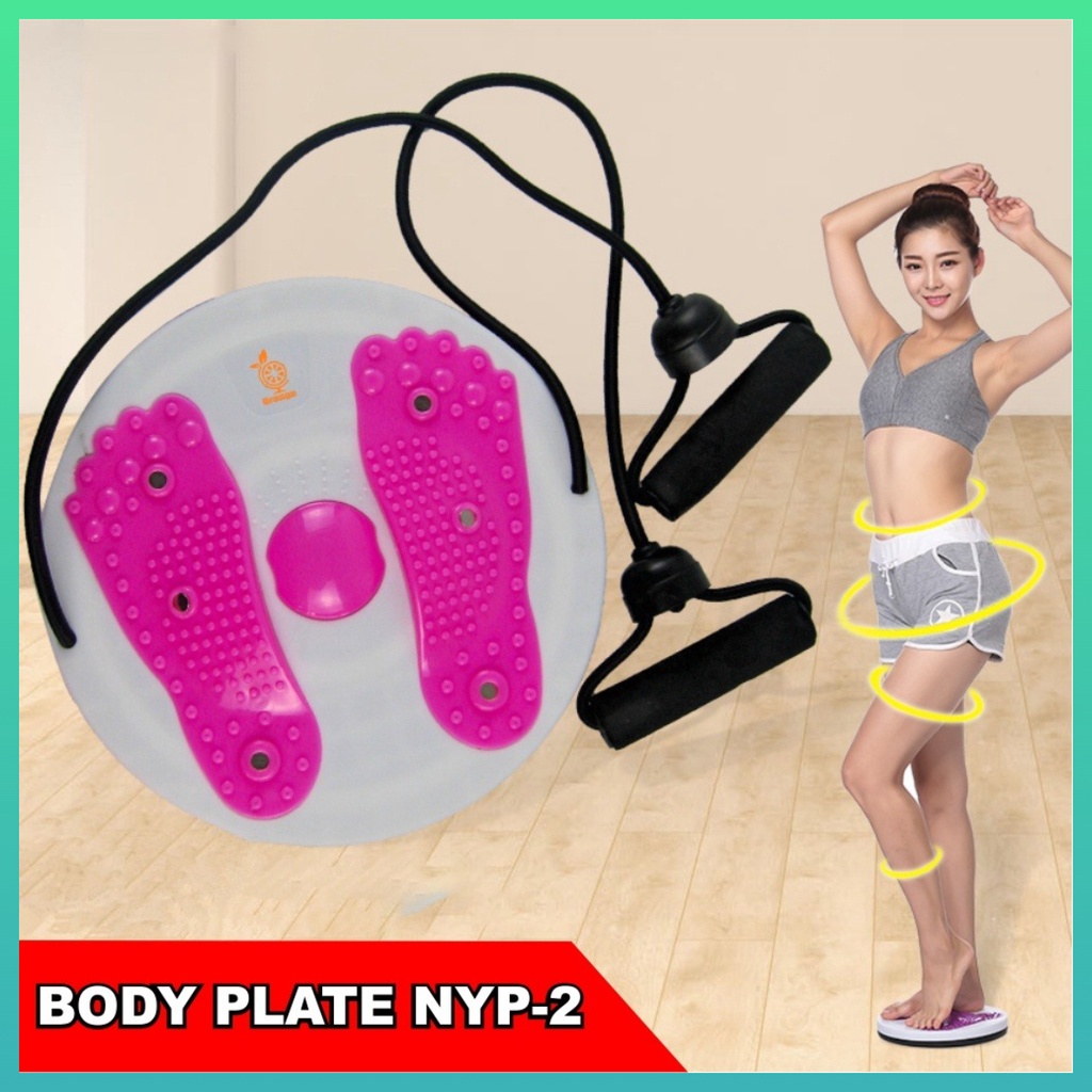 Jogging Magnetic Alat Pelangsing Tubuh Magnetic Trimmer Jogging Body Plate Dengan Tali Worldhome66