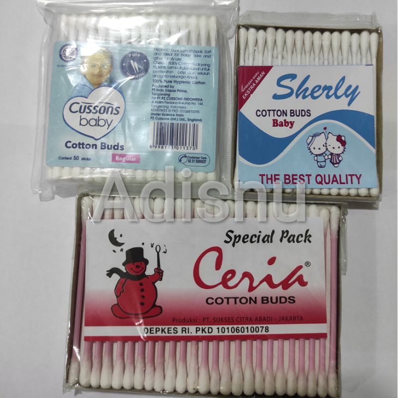 Cotton Bud Cussons Selection Ceria Kapas Pentul Pembersih Serbaguna Pada Bayi