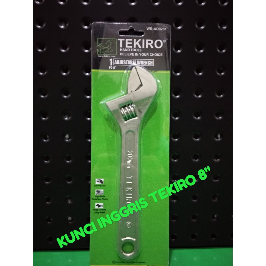KUNCI INGGRIS TEKIRO 8"
