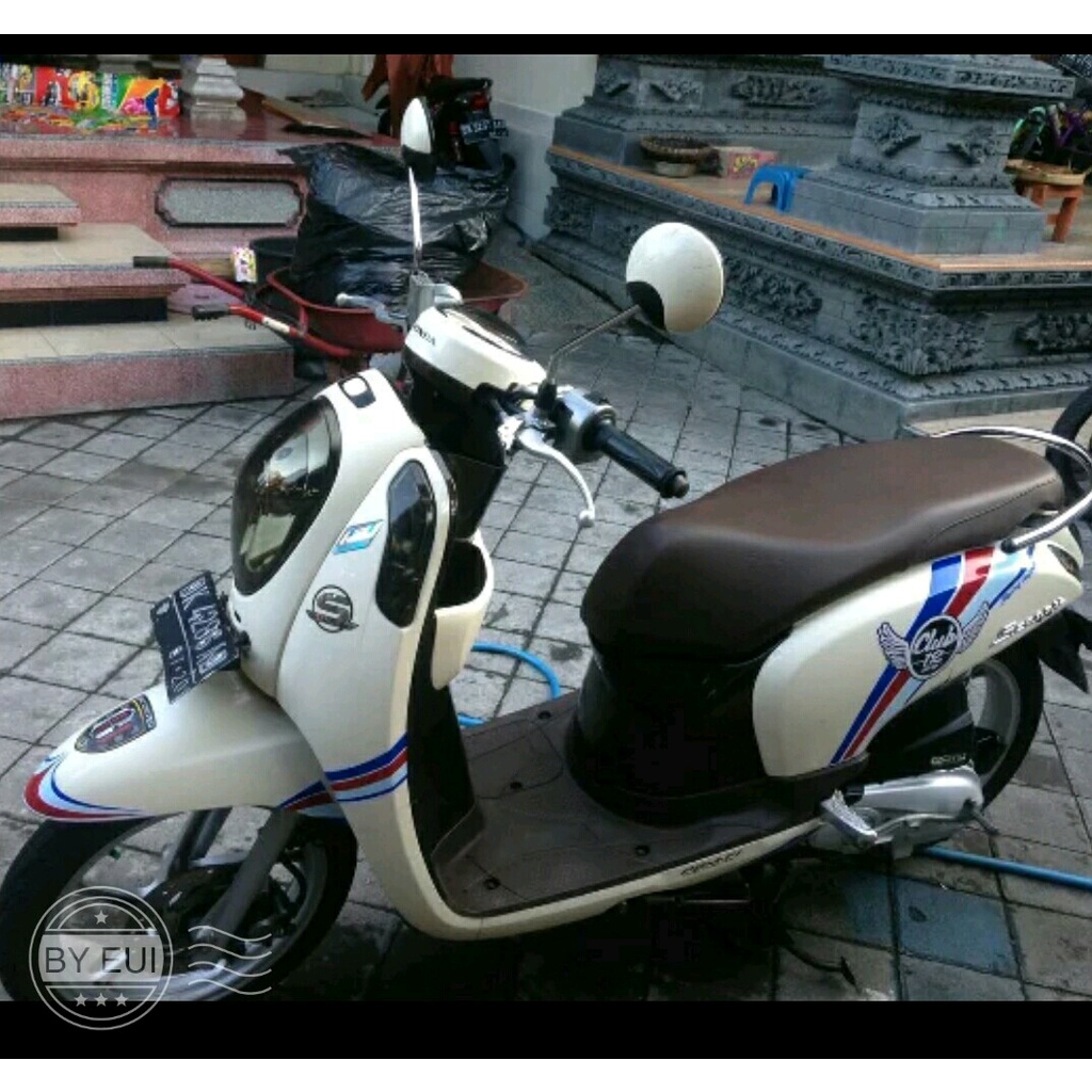 striping variasi scoopy thailand club 12