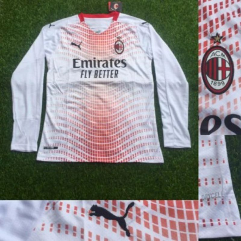 Jersey Ac Milan Longsleeve full patch