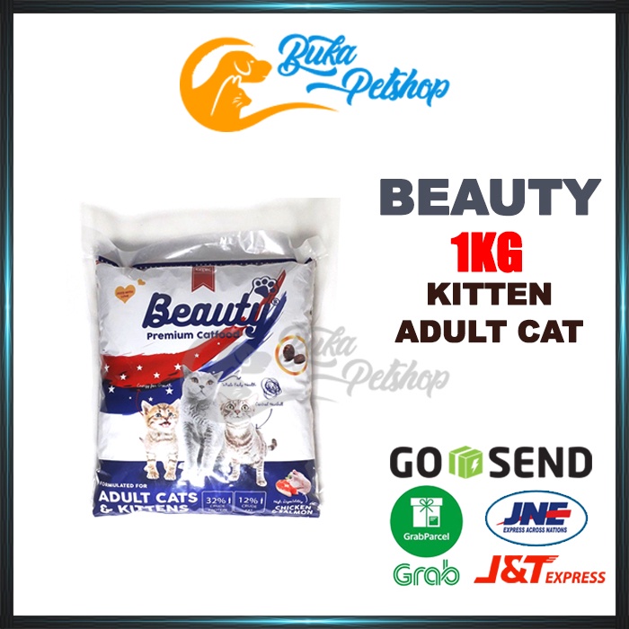 BEAUTY CAT 1KG Makanan Kucing BEAUTY CAT 1KG PREMIUM