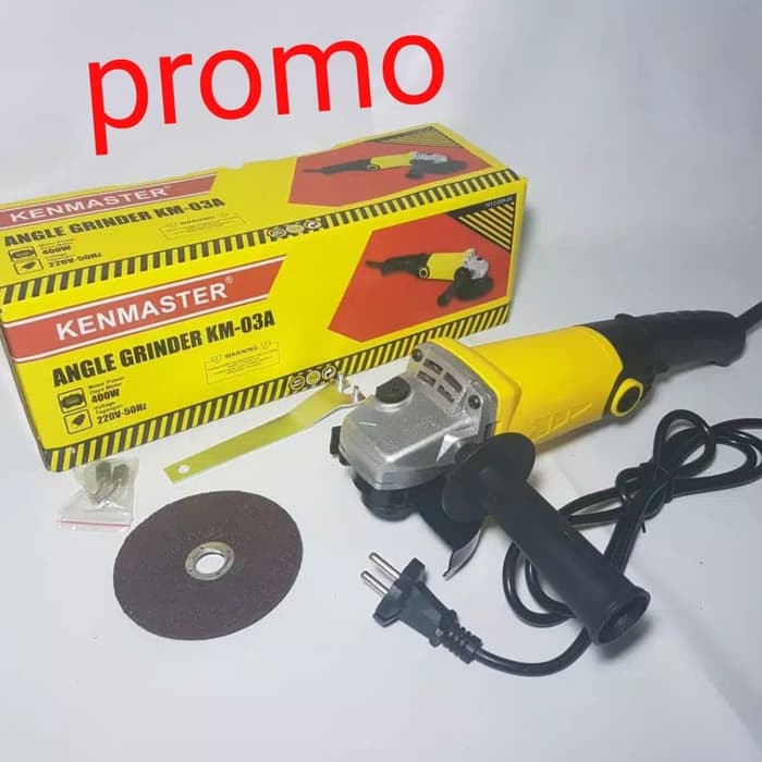 Kenmaster ,  Mesin Gerinda , Gerinder, Angle Hand grinder KM 03A