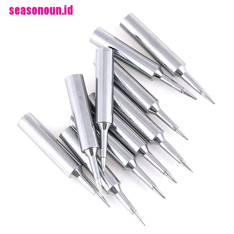 10 Pcs Ujung solder Pengganti Model Tajam 900m-t-i