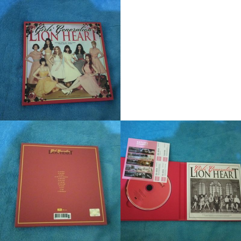 Album Only Girls Generation SNSD - Lion Heart