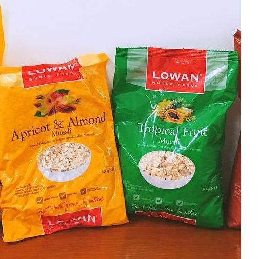 

Promo» Lowan Apricot & Almond Muesli | Lowan Tropical Fruit Muesli | Made in Australia ✤