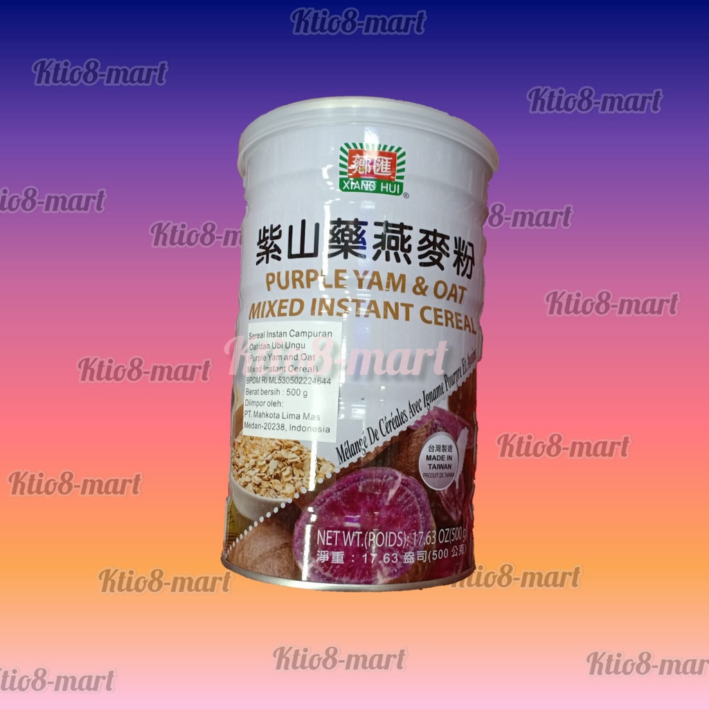 

XIANG HUI Purple Yam & Oat Mixed Instant Cereal 500gr/import