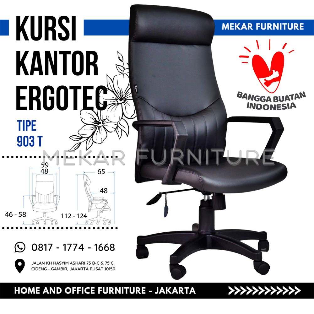 Ergotec 903 T Kursi Kantor Direktur Shopee Indonesia Ergotec 903 T Kursi Kantor Direktur Shopee Indonesia
