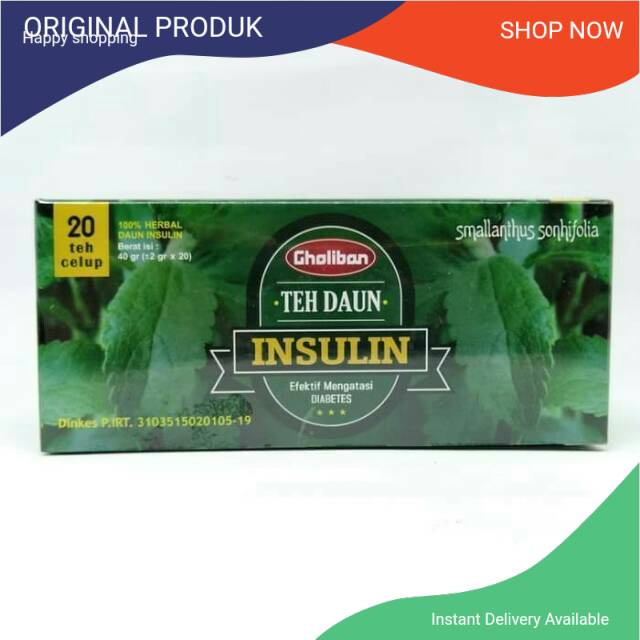 

Teh Celup Daun Insulin Gholiban