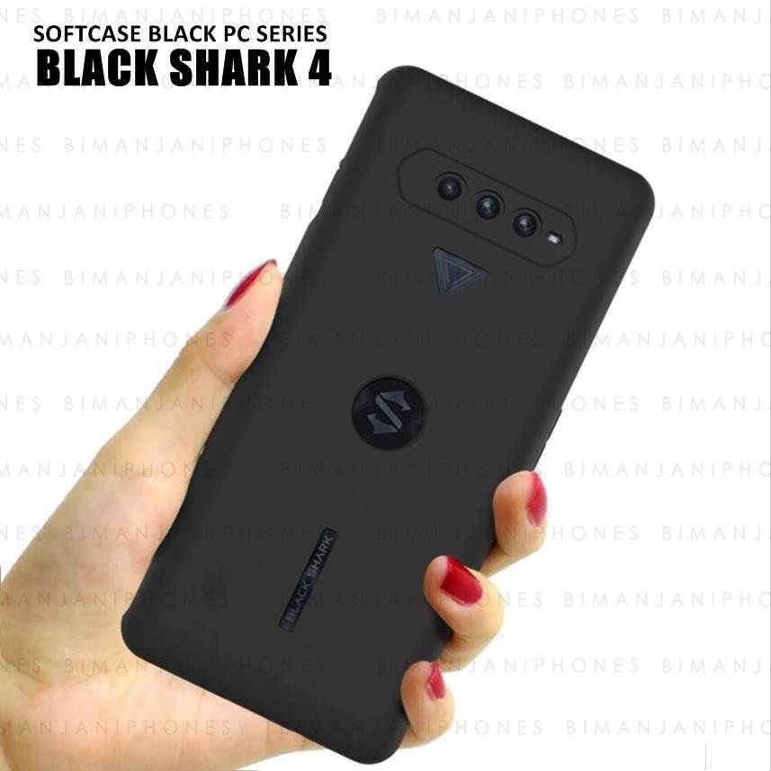 Black Shark 2 2 Pro Black Shark 3 Black Shark 4 Case Solid Black Matte PREMIUM