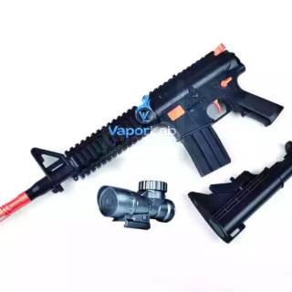  PISTOL  MAINAN  M16 RIFLE NERF TOY GUN PELURU AIR BUSA WATER 