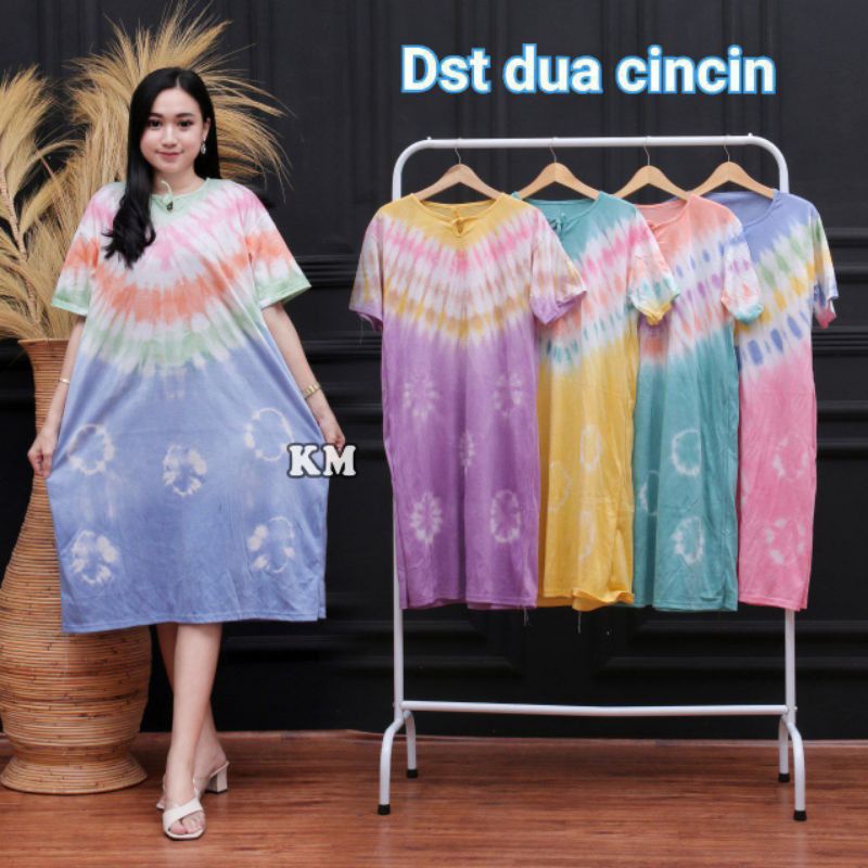 Daster Jumbo Kekinian Busui Panjang Selutut Homedress Wanita Termurah