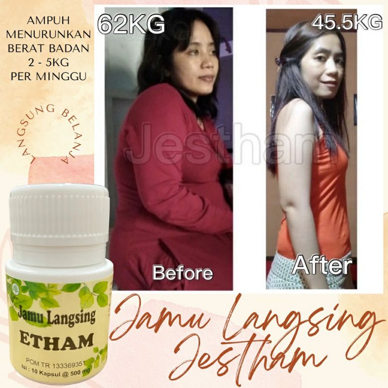 JAMU JESTHAM / Obat Diet Alami 100% original READY