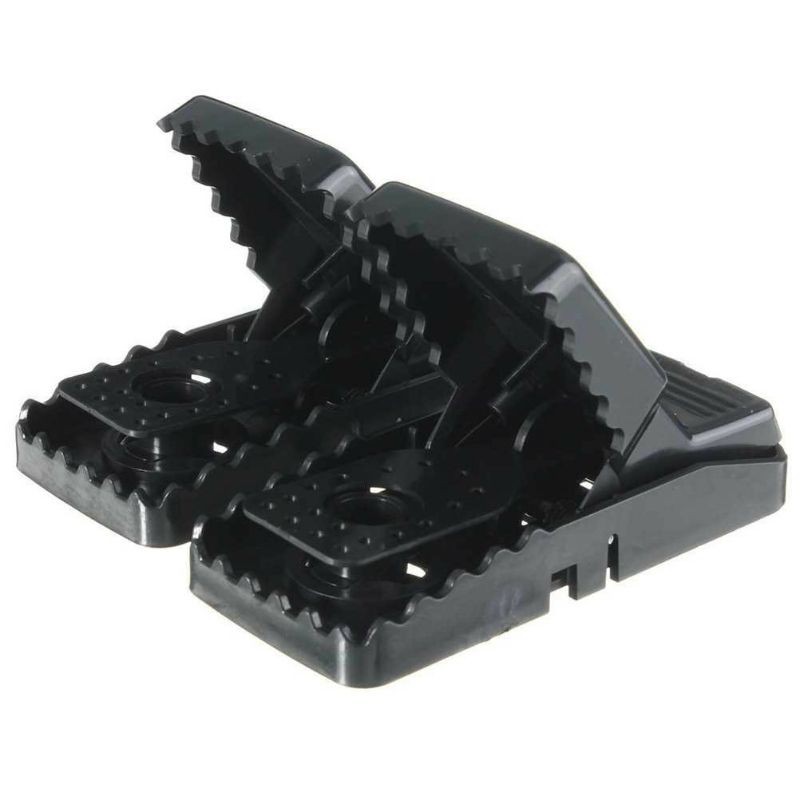 MENGXIANG Jebakan Perangkap Tikus Black Cat Mouse Trap 2 PCs