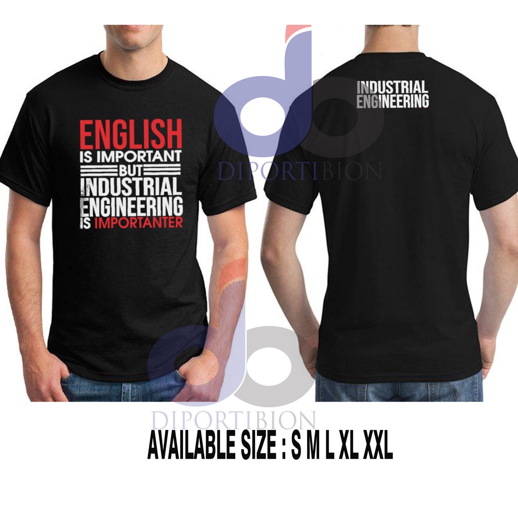 KAOS DISTRO TEKNIK / INDUSTRIAL ENGINEERING IS IMPOTANTER / KAOS TEKNIK INDUSTRI LENGAN PENDEK