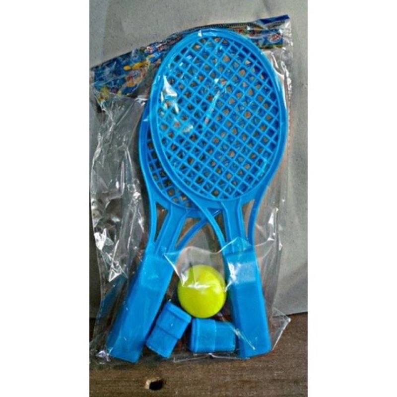 mainan raket ping pong fancy anak / mainan anak murah / mainan raket plastik