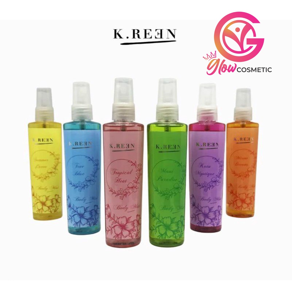 K.REEN BODY MIST ( FREE 1 BOTOL SUMMER QUEEN) 100 ML