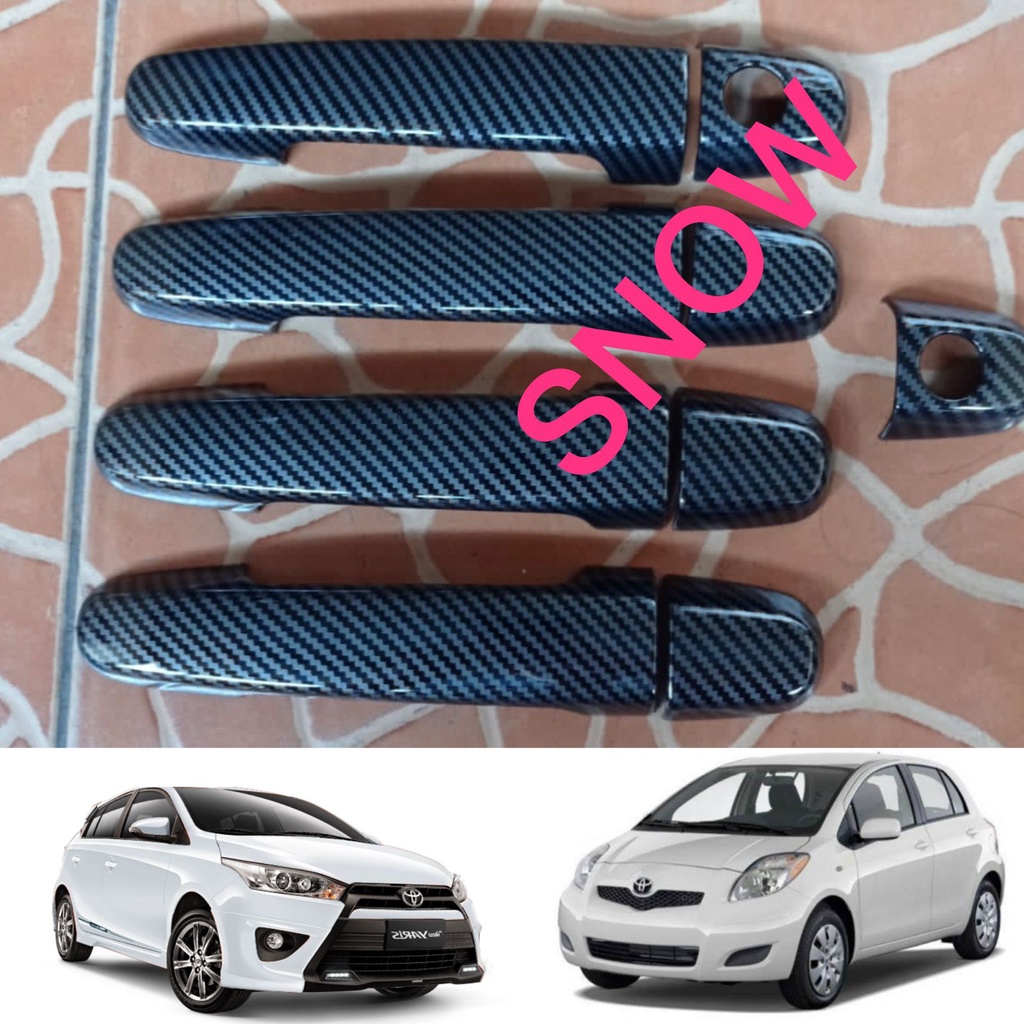 Handle Cover Yaris 2005 2008 2010 2013 2014 2017 Carbon