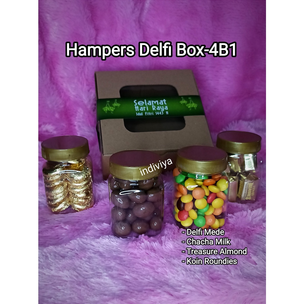 

Hampers Hari Raya Coklat Delfi Silverqueen - Gift / Parcel Lebaran 4 B