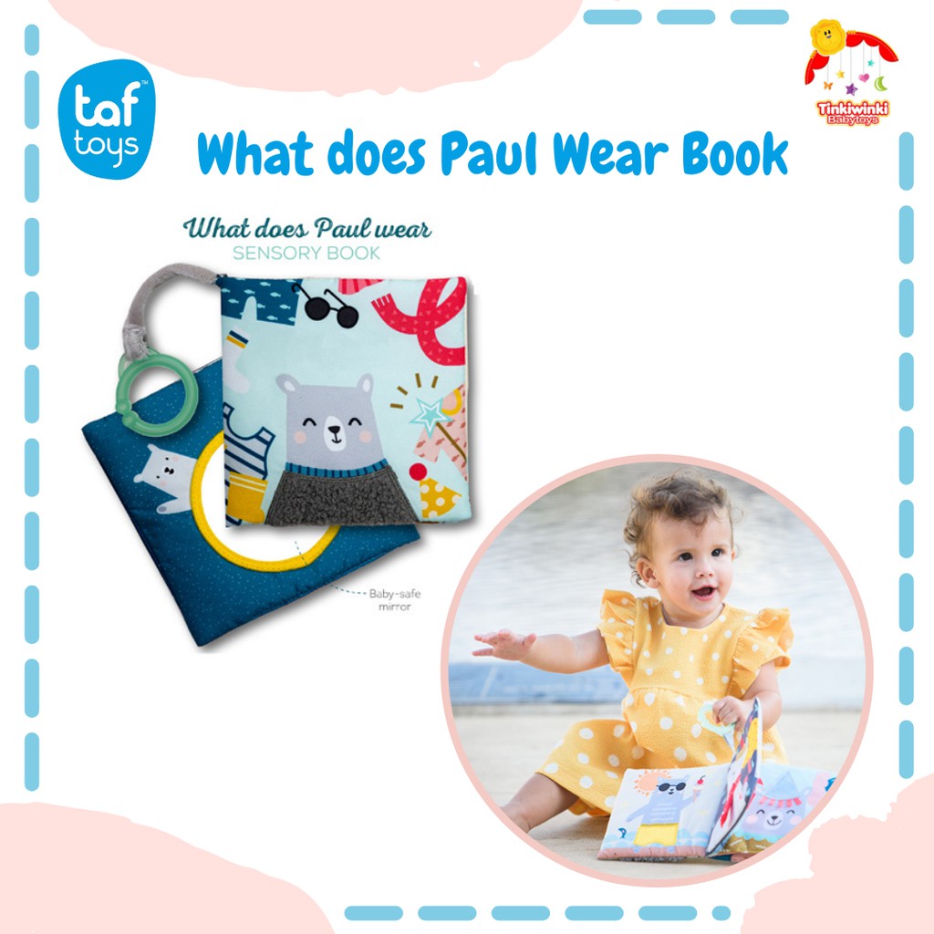 Taf Toys What does Paul Wear Book