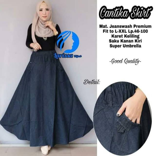 Rok jeans Mayung. Jumbo