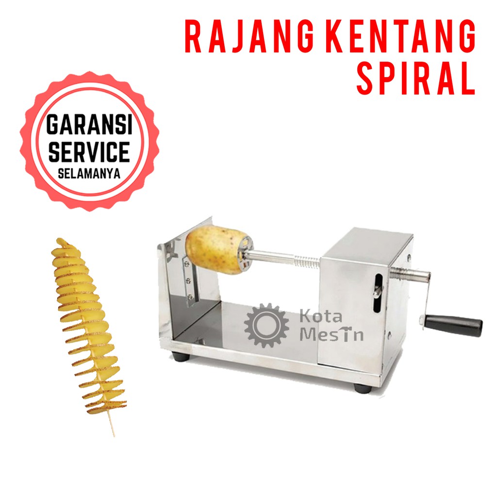 ALAT PENGIRIS KENTANG SPIRAL / RAJANG KENTANG SPIRAL