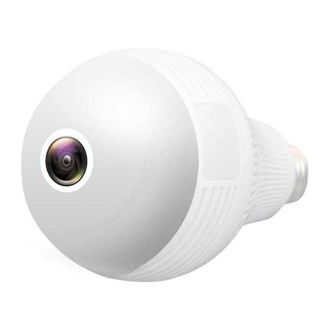 COD Cctv Lampu Ip Wireless 2 Mp Panorama Fisheye 360 (Bohlam / Bulb) / Bohlam LED E27 dengan CCTV IP Camera 1080P 200W Infrared