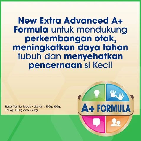 Susu Formula Anak Enfagrow A+ 4 Neura Pro 4-12 Tahun 400 gr Vanila