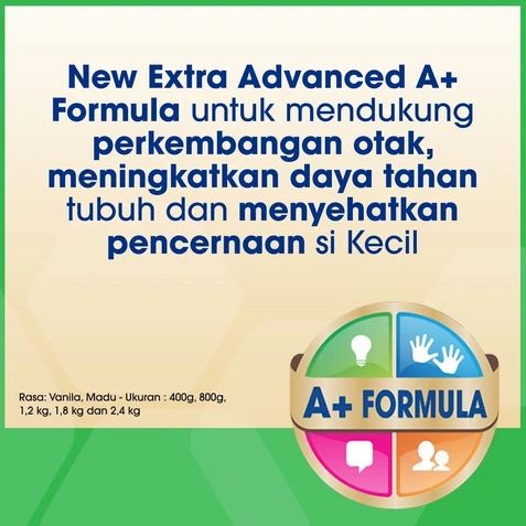 Susu Formula Anak Enfa Enfagrow A+ 4 4-12 Tahun 3000 gr 3000 g 3000g 3000gr Vanila