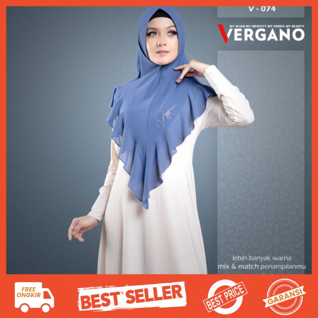 Khimar Vergano V-074/Hijab Polos
