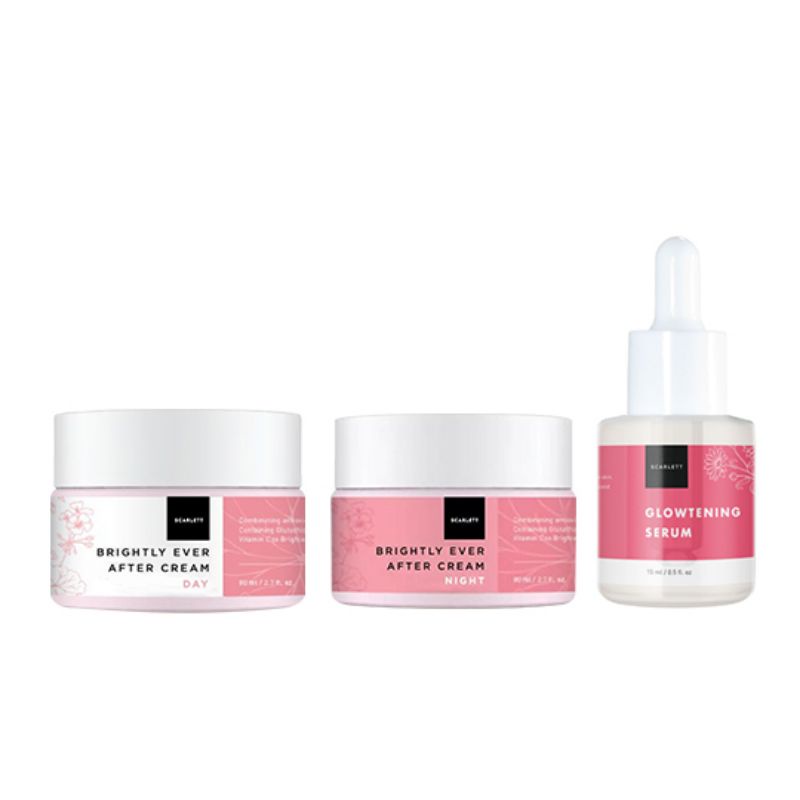 paket Scarlett brightly ever after cream